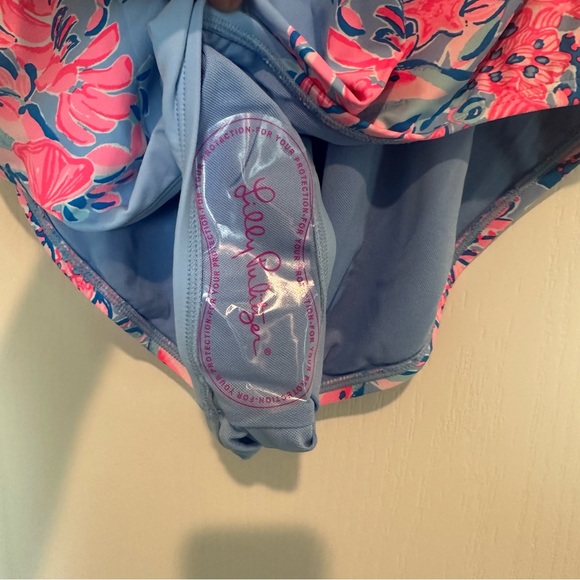 Lilly Pulitzer Jaspen One Piece NWT Sz 16 Shrimply The Best - Picture 3 of 5